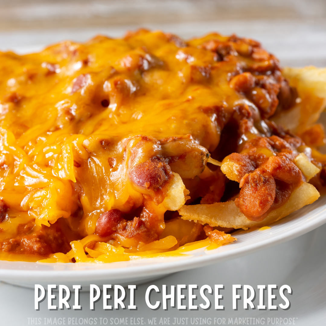 Peri Peri Cheesy Fries