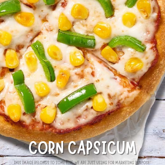 Corn Capsicum Pizza (8 Inches)